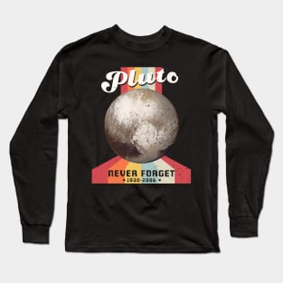 Pluto Never Forget Long Sleeve T-Shirt